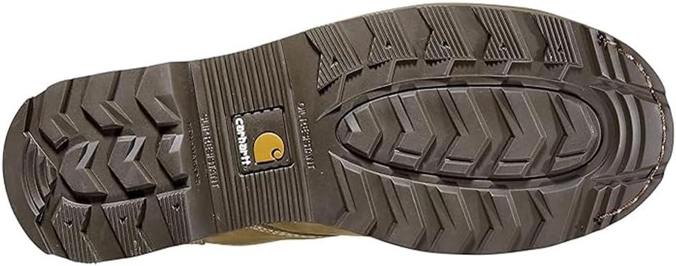 imageCarhartt Mens Traditional Welt 6quot Steel Toe Work Boot ConstructionCoyote Nubuck