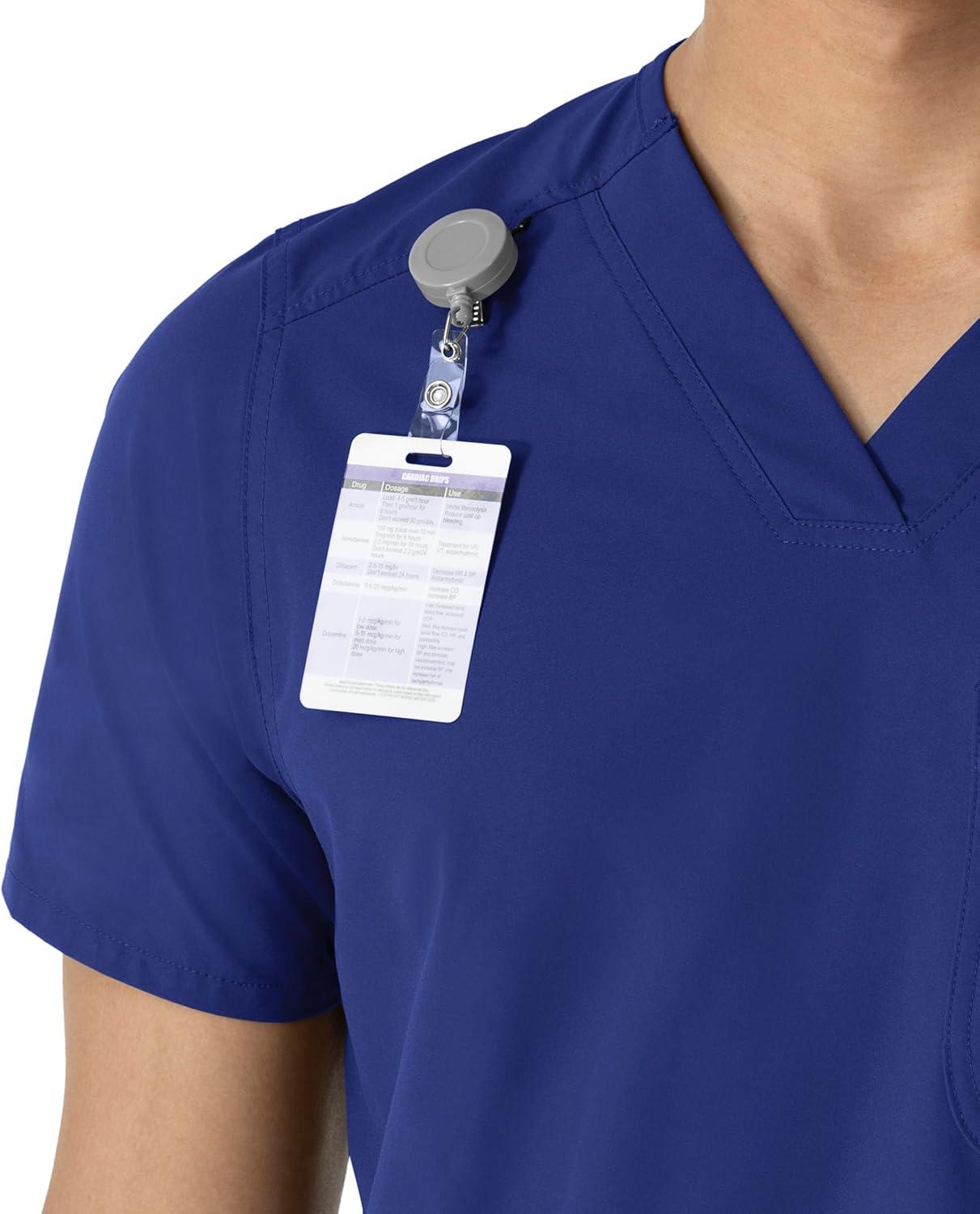 imageCarhartt Scrubs C16113 Force Modern Fit VNeck TopGalaxy Blue