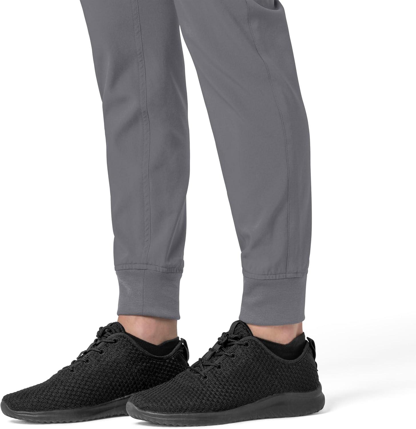 imageCarhartt Womens Force CrossFlex Modern Fit Cargo Jogger Scrub PantsPewter