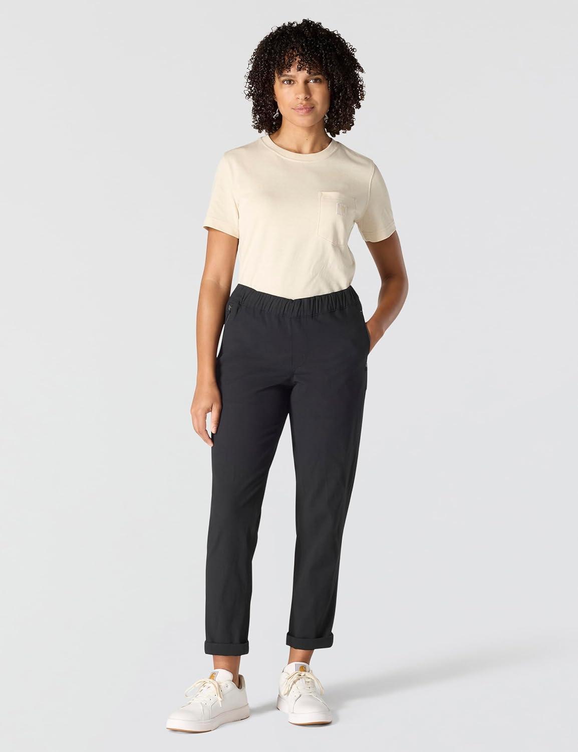 imageCarhartt Womens Force Relaxed Fit Ripstop Work PantBlack