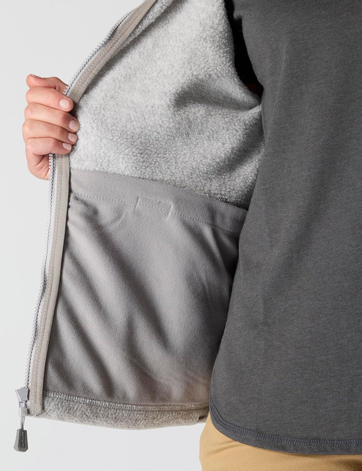 imageCarhartt Womens FullZip Relaxed Fit Fleece JacketHeather Grey