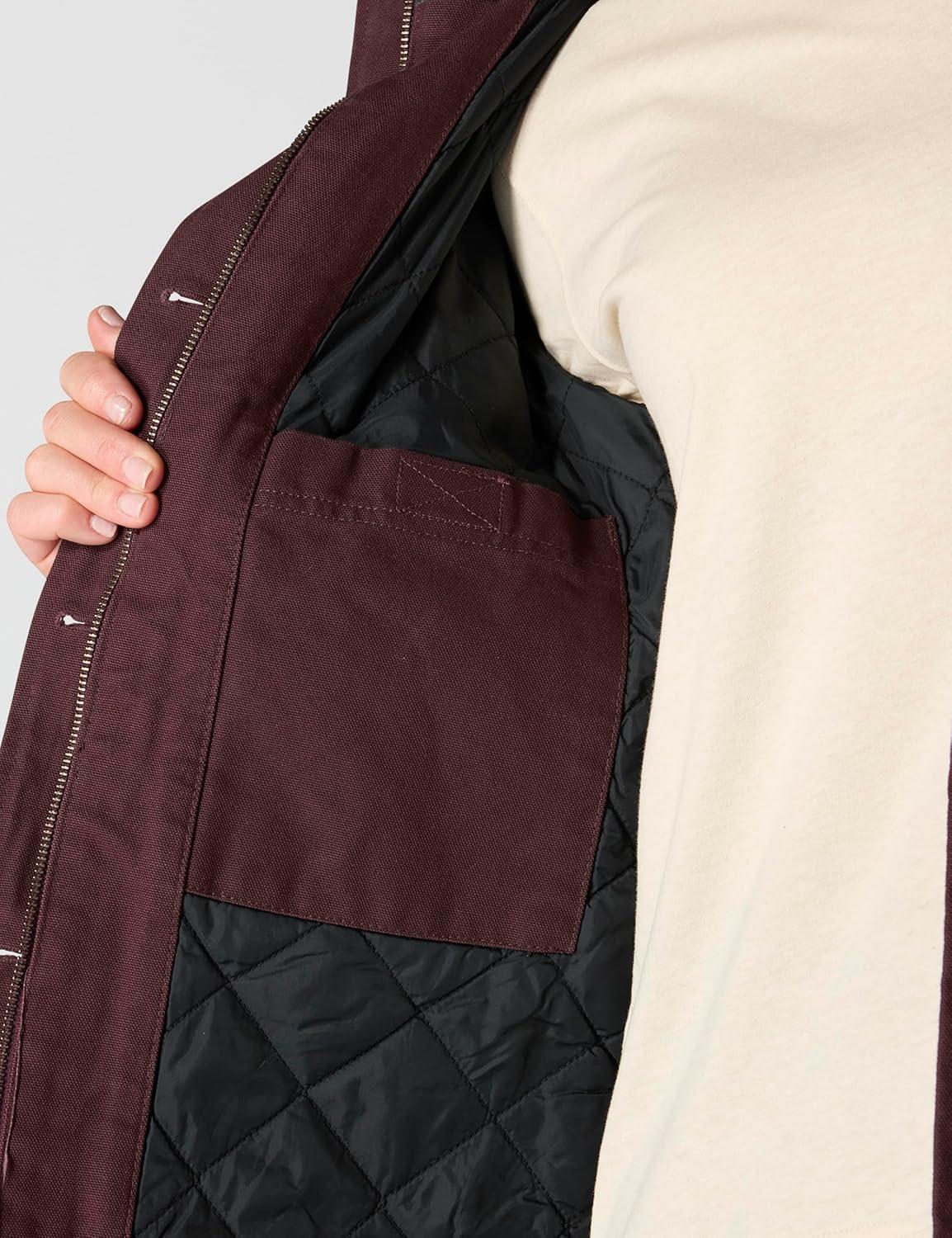 imageCarhartt Womens Loose Fit Washed Duck CoatBlackberry