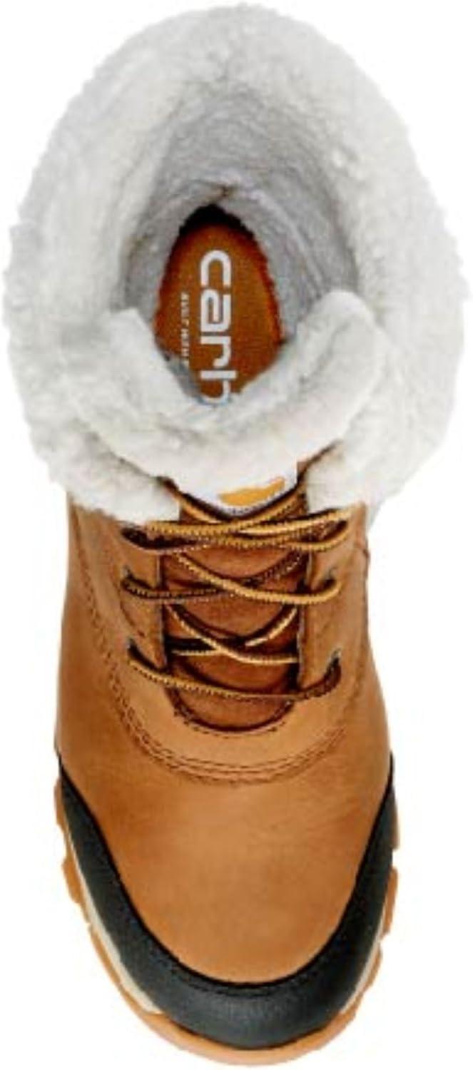 imageCarhartt Womens Pellston Waterproof Insulated Winter BootsLight Brown Oil Nubuck