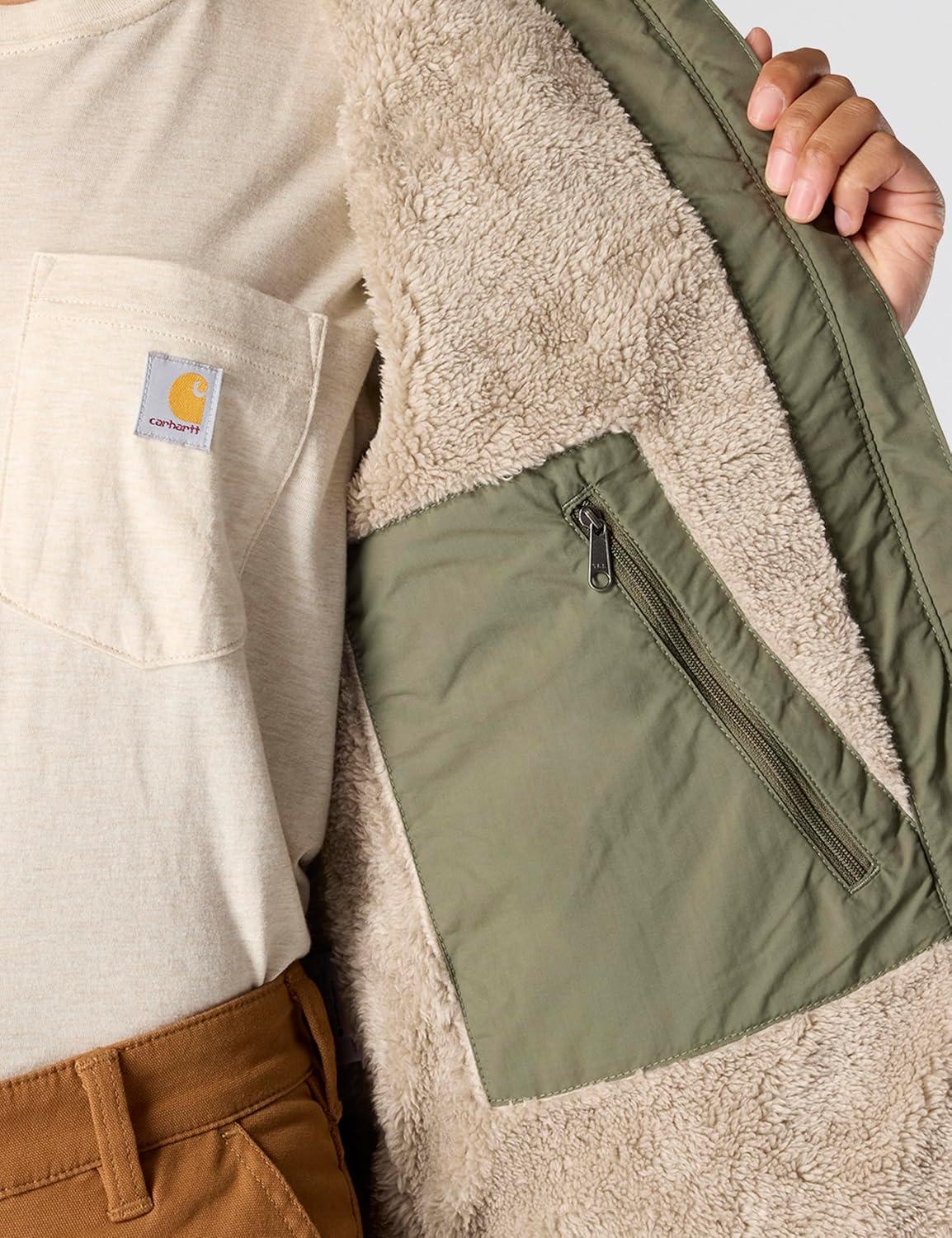 imageCarhartt Womens Rain Defender Loose Fit Lightweight Insulated JacketDusty Olive