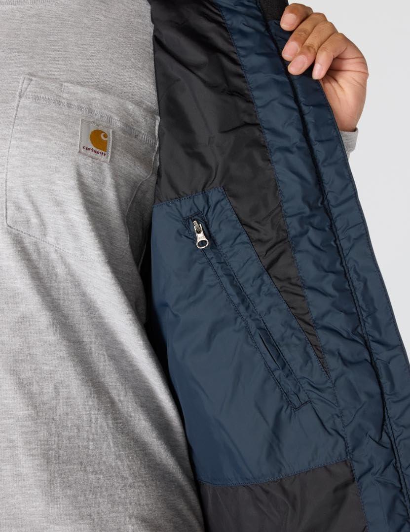 imageCarhartt Womens Rain Defender Nylon Insulated MockNeck VestNavy