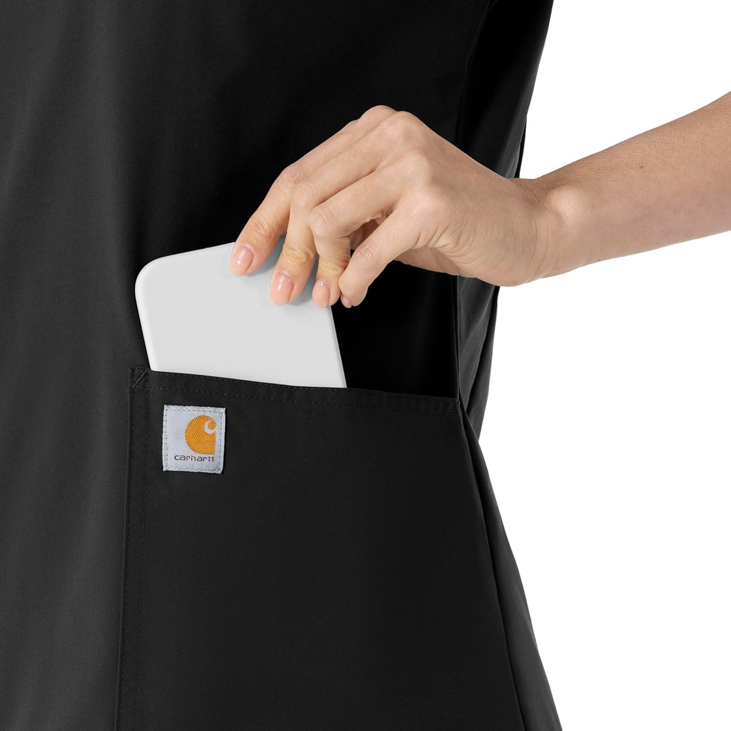 imageCarhartt Womens Scrub TopBlack