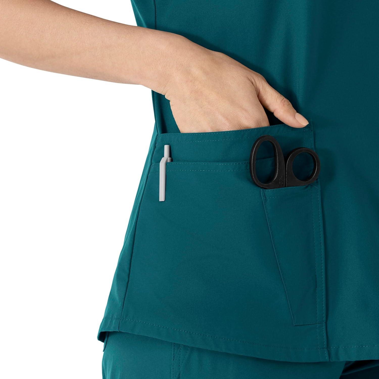 imageCarhartt Womens Scrub TopCaribbean Blue