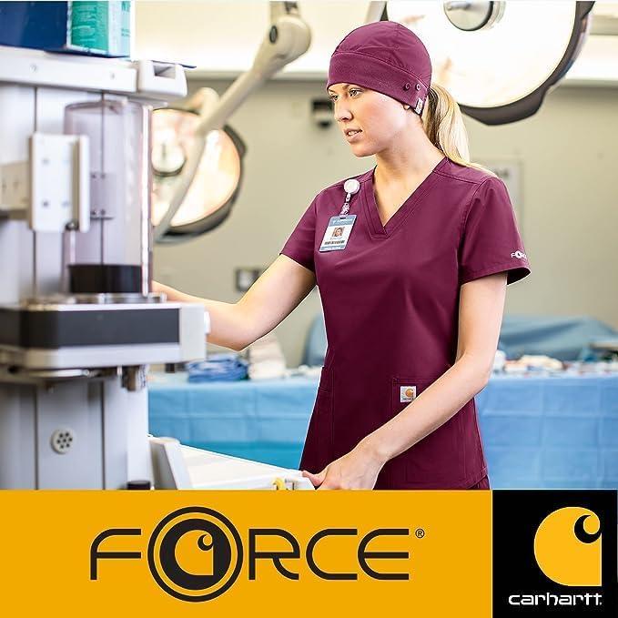 imageCarhartt Womens Scrub TopCaribbean Blue