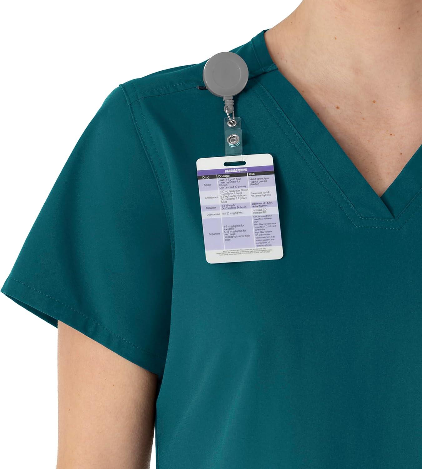 imageCarhartt Womens Scrub TopCaribbean Blue