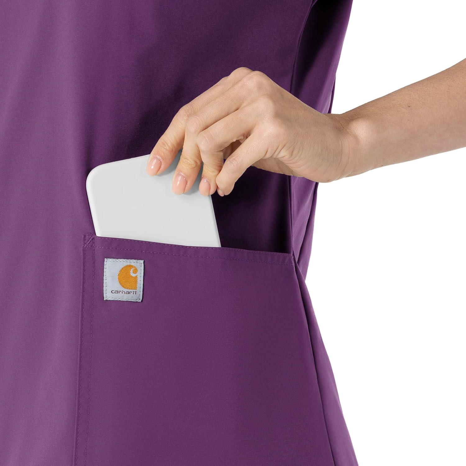 imageCarhartt Womens Scrub TopEggplant