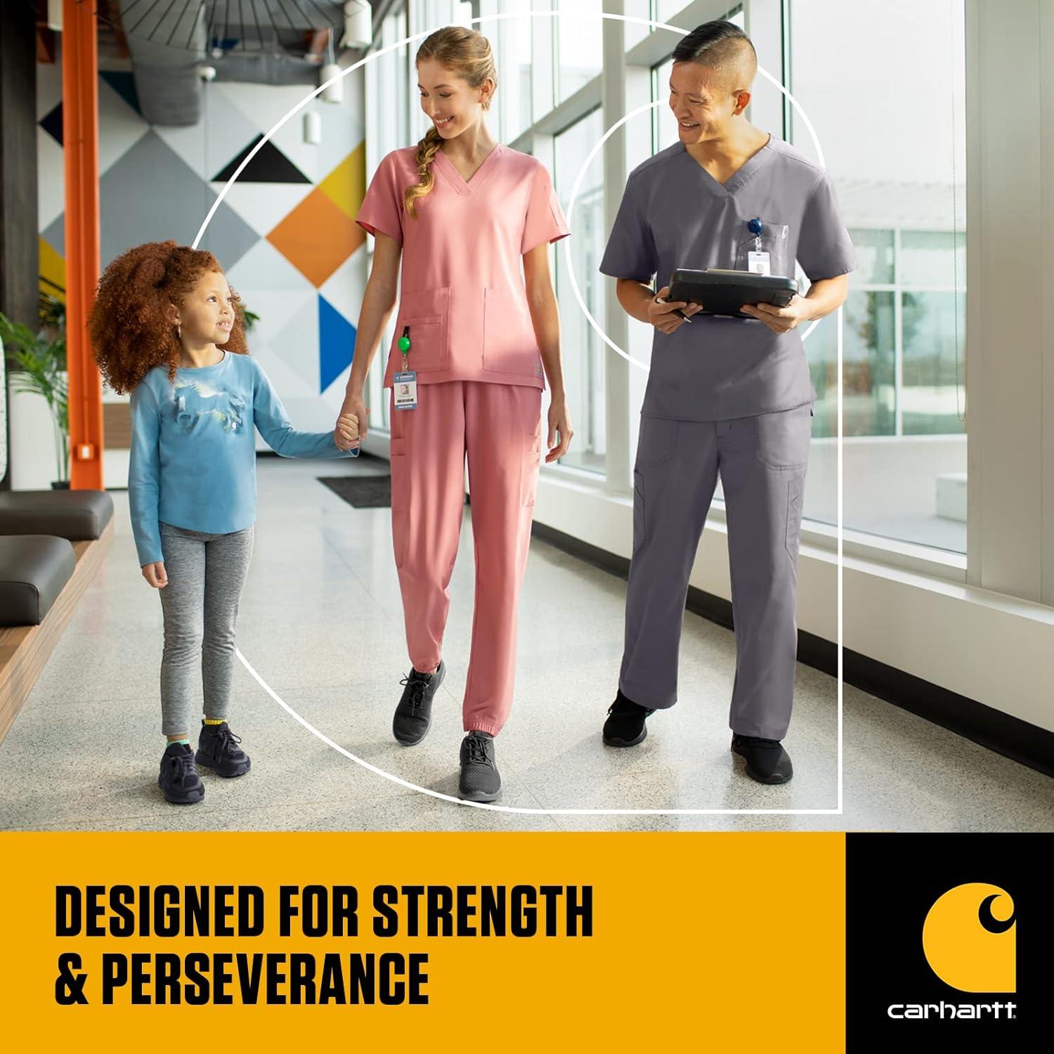 imageCarhartt Womens Scrub TopNavy