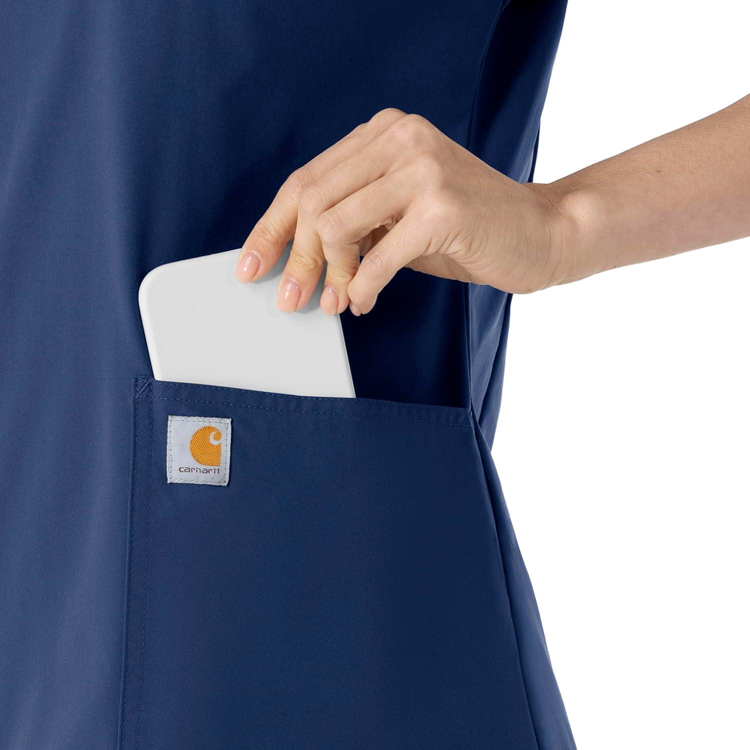 imageCarhartt Womens Scrub TopNavy