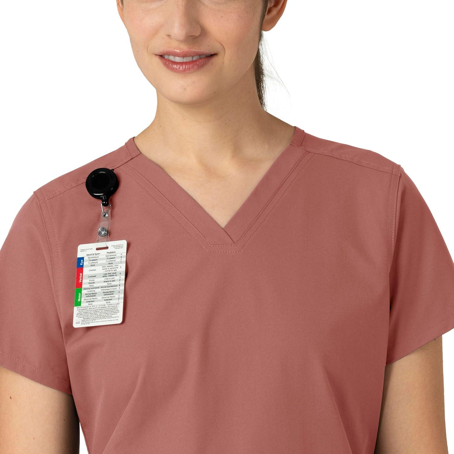 imageCarhartt Womens Scrub TopWild Rose