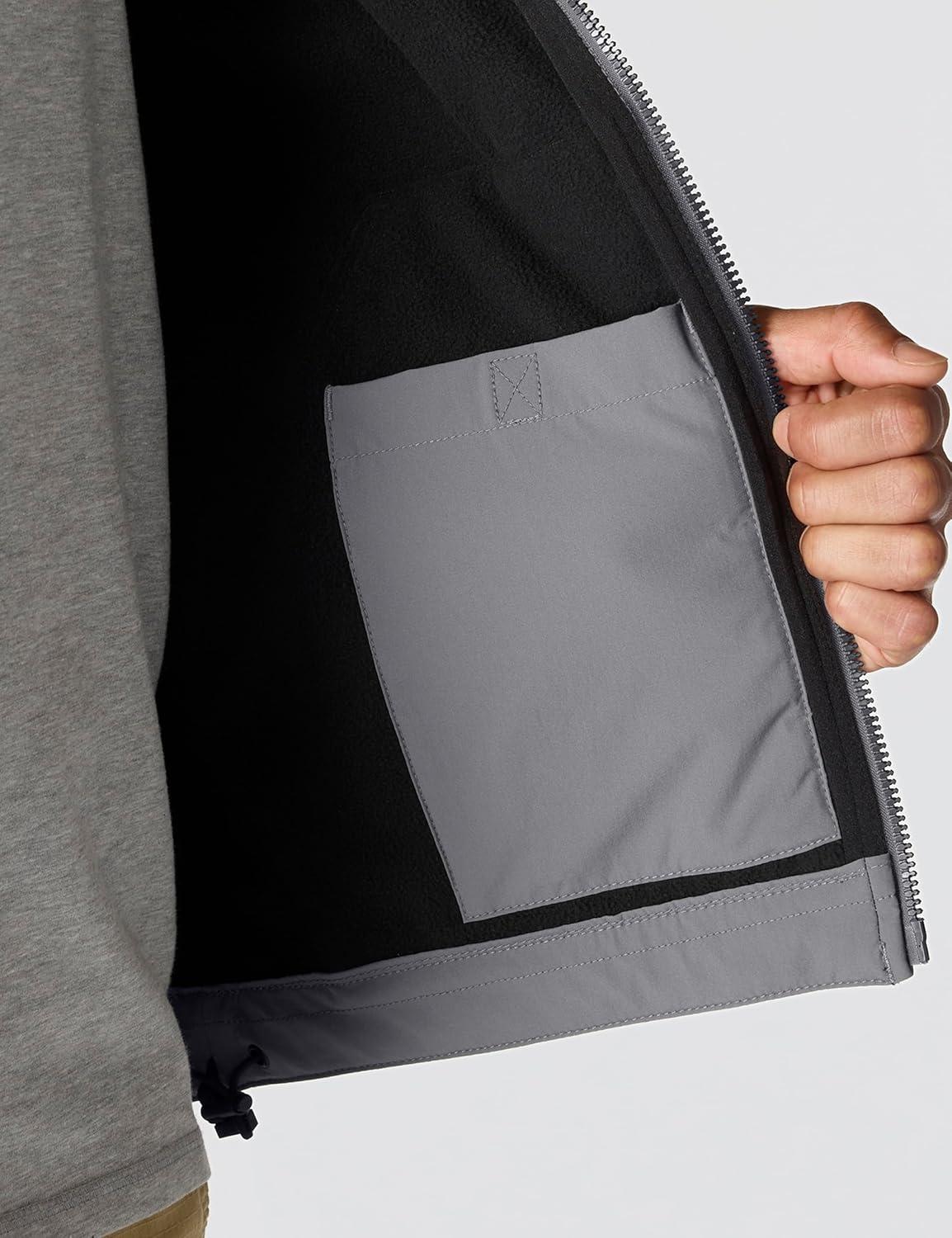 imageCarhartt mens Rain Defender Relaxed Fit Softshell JacketSteel