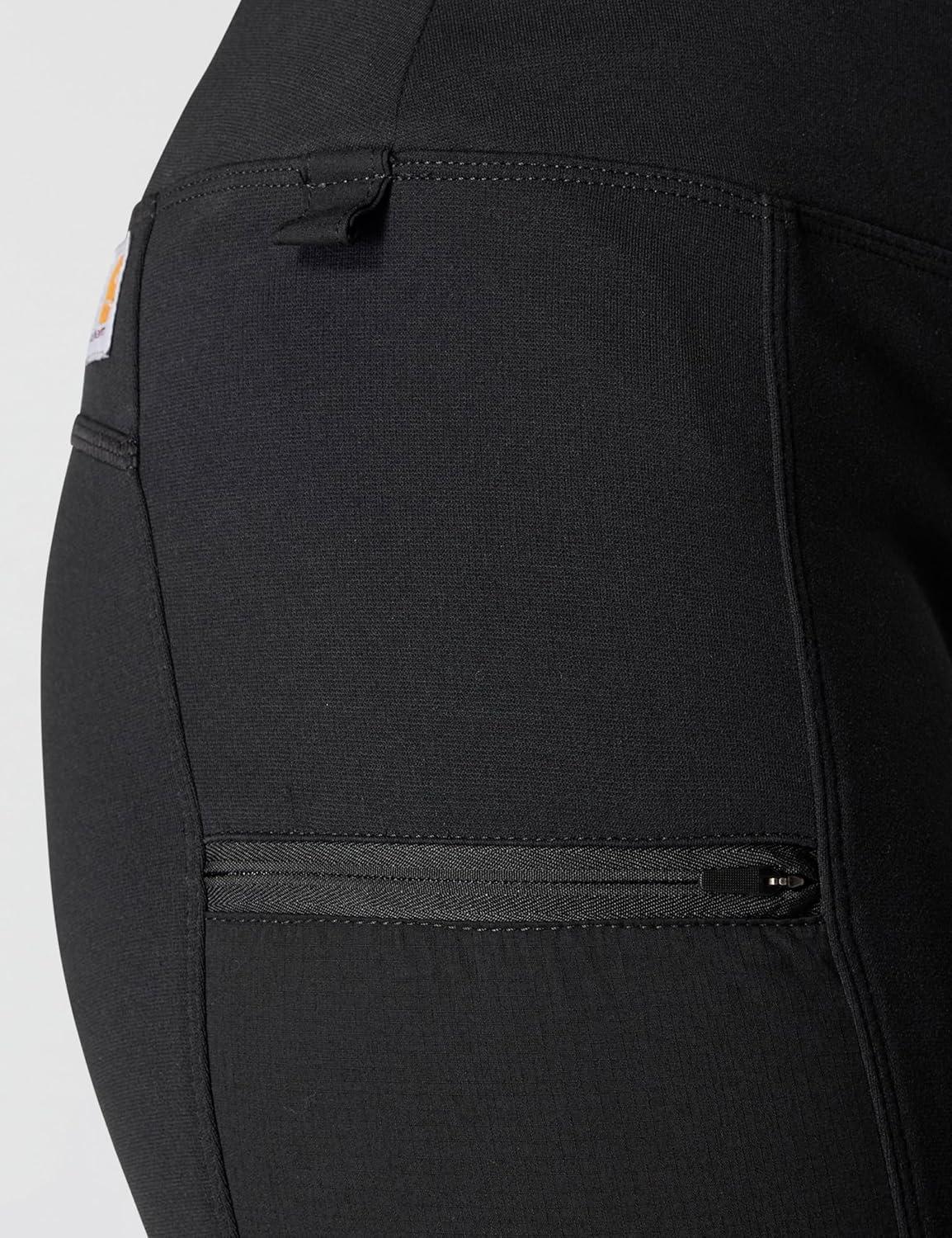 imageCarhartt womens Force Fitted Lightweight Utility LeggingBlack