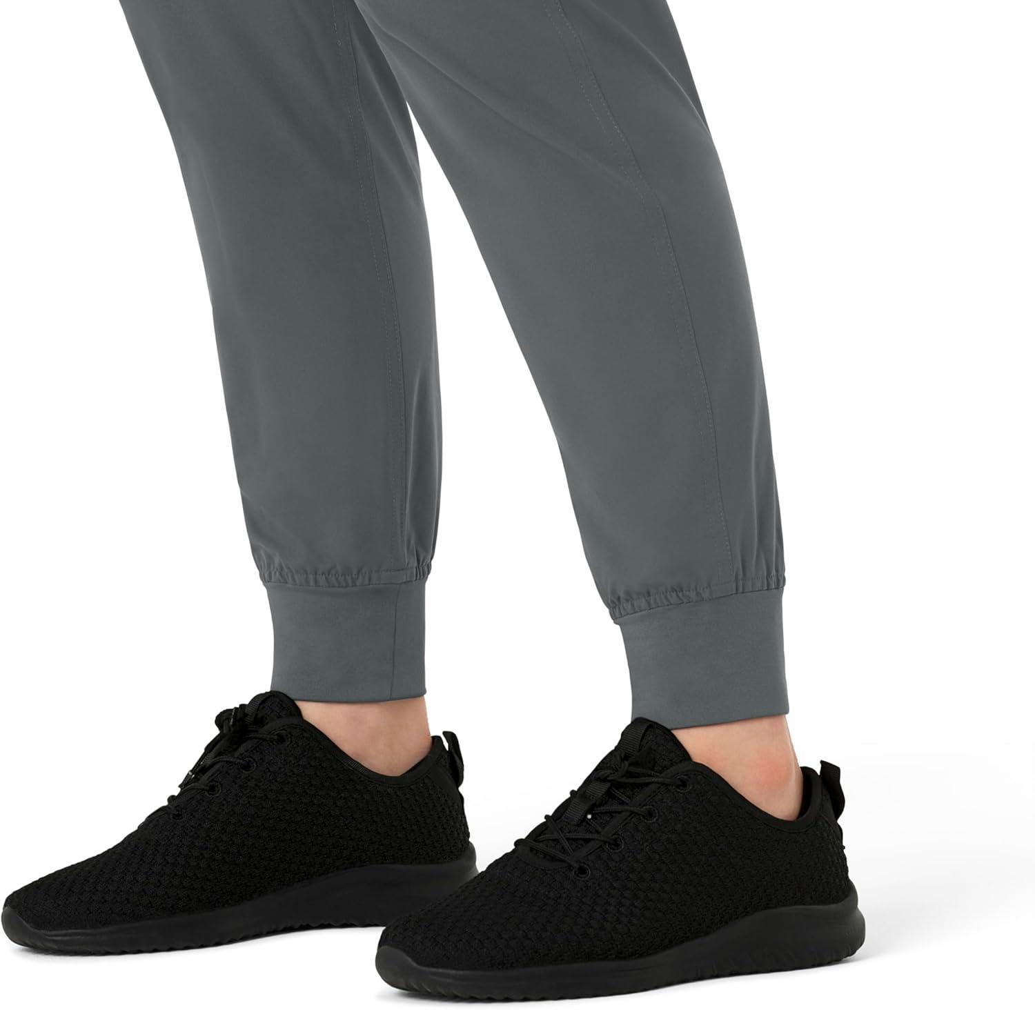 imageForce Essentials Womens Maternity Jogger Scrub PantPewter