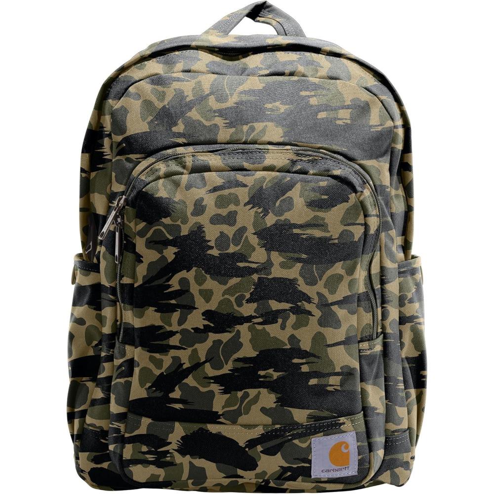 imageCarhartt 25L Classic Laptop Backpack Durable WaterResistant Pack W 15quot Laptop Sleeve and Multiple Organizational Compartments PFAS Free BlackBlind Duck Camo