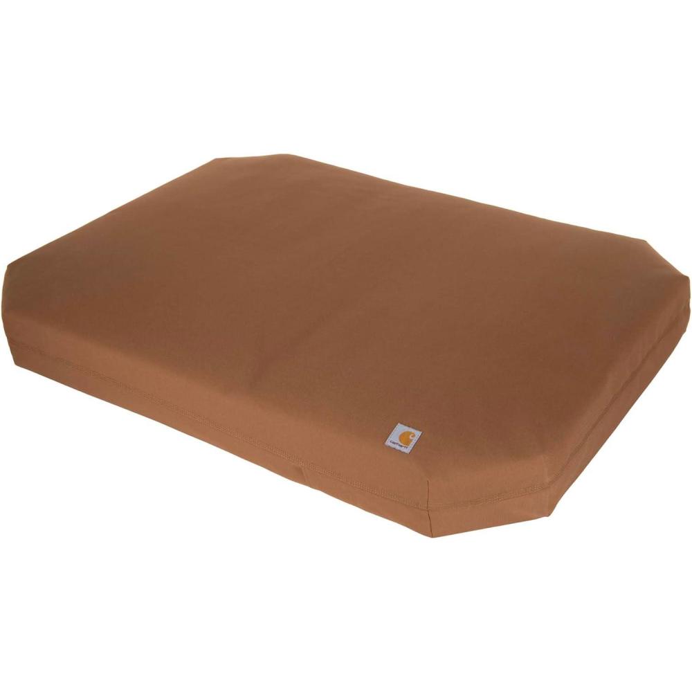 imageCarhartt Field Dog Bed Durable Water Repellent Material WTripleStitched Main Seams Carhartt Brown MediumLarge