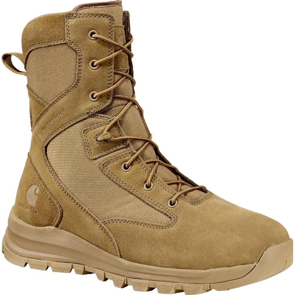 imageCarhartt Footwear FH8021M Gilmore Waterproof 8Inch Side Zip BootCoyote