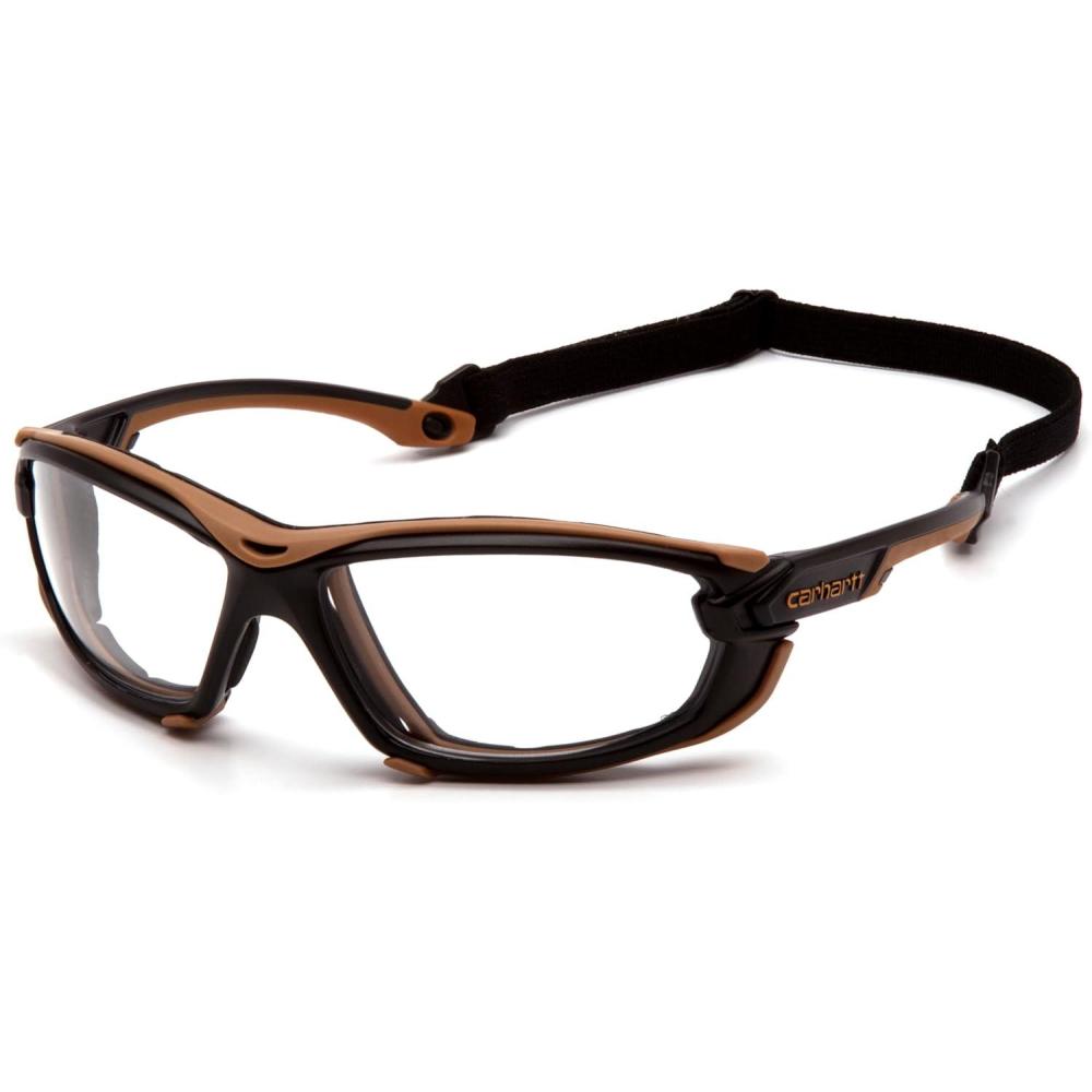 imageCarhartt Gear CHB1010DTMP Toccoa Clear AntiFog Lens One Size Fits All BlackTan