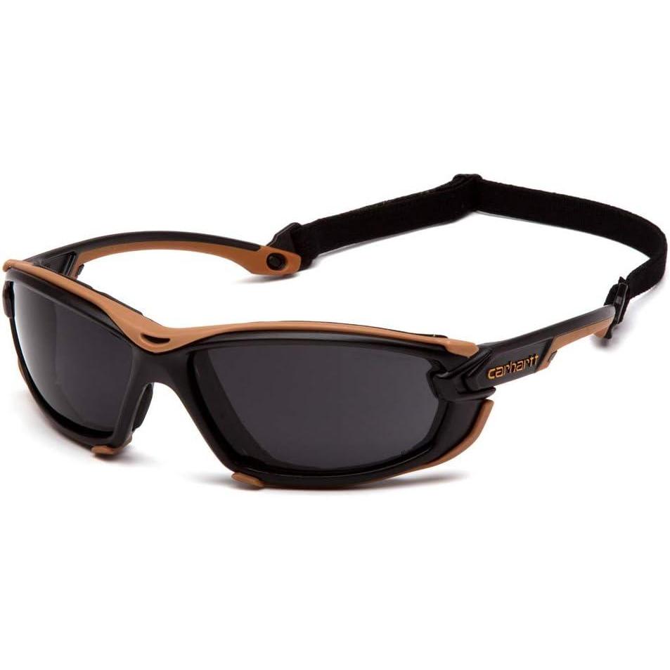 imageCarhartt Gear CHB1020DTMP Toccoa Gray AntiFog Lens One Size Fits All BlackTanBlack Tan