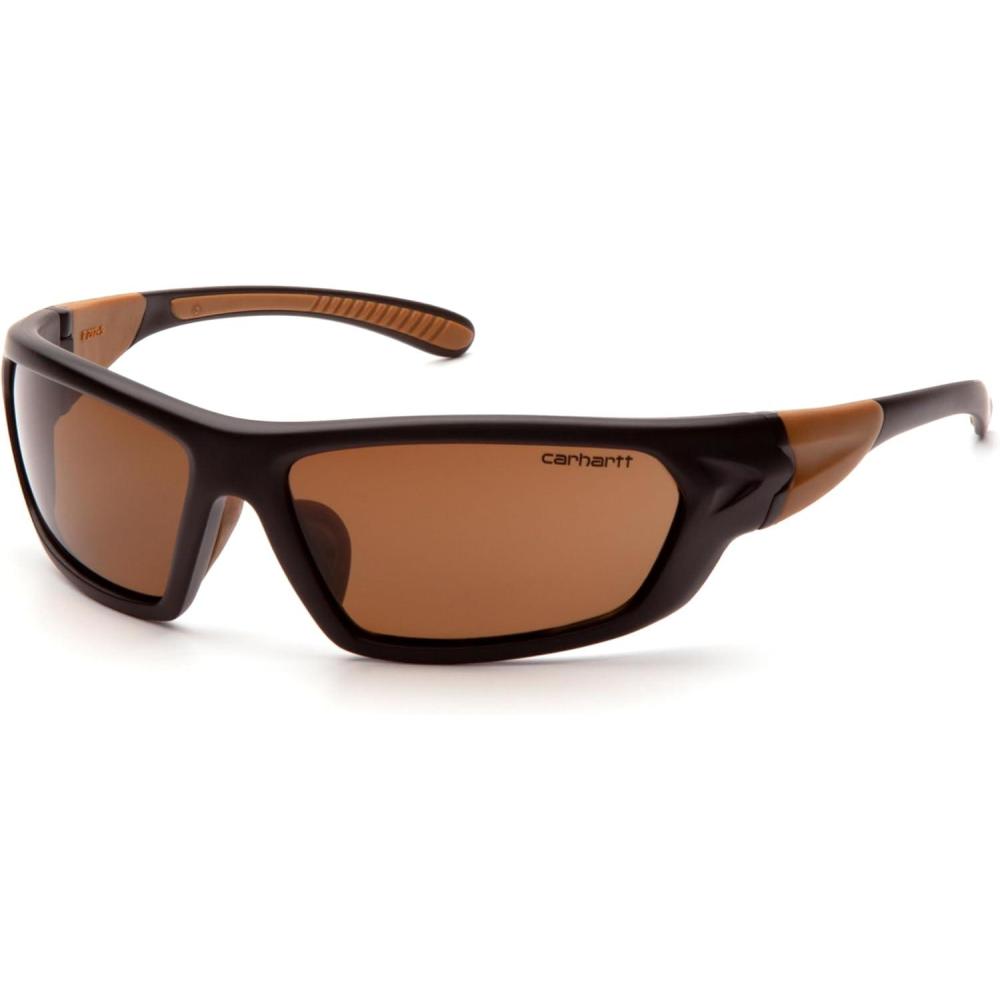imageCarhartt Gear CHB291 Carbondale Antique Mirror Polarized Lens One Size Fits All BlackBlack