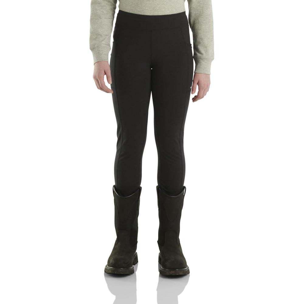 imageCarhartt Girls Fitted Utility Leggings Dark Black Small