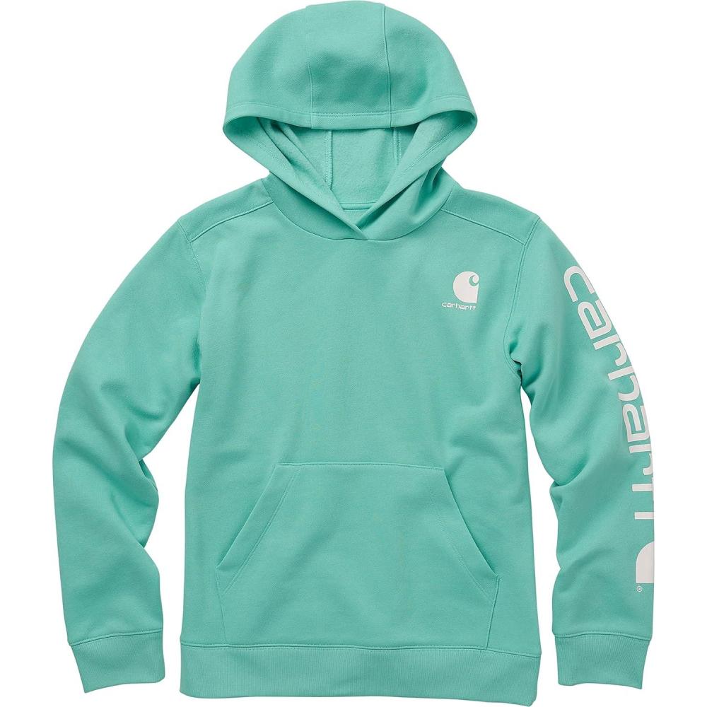 imageCarhartt Girls Hooded Pullover SweatshirtCockatoo