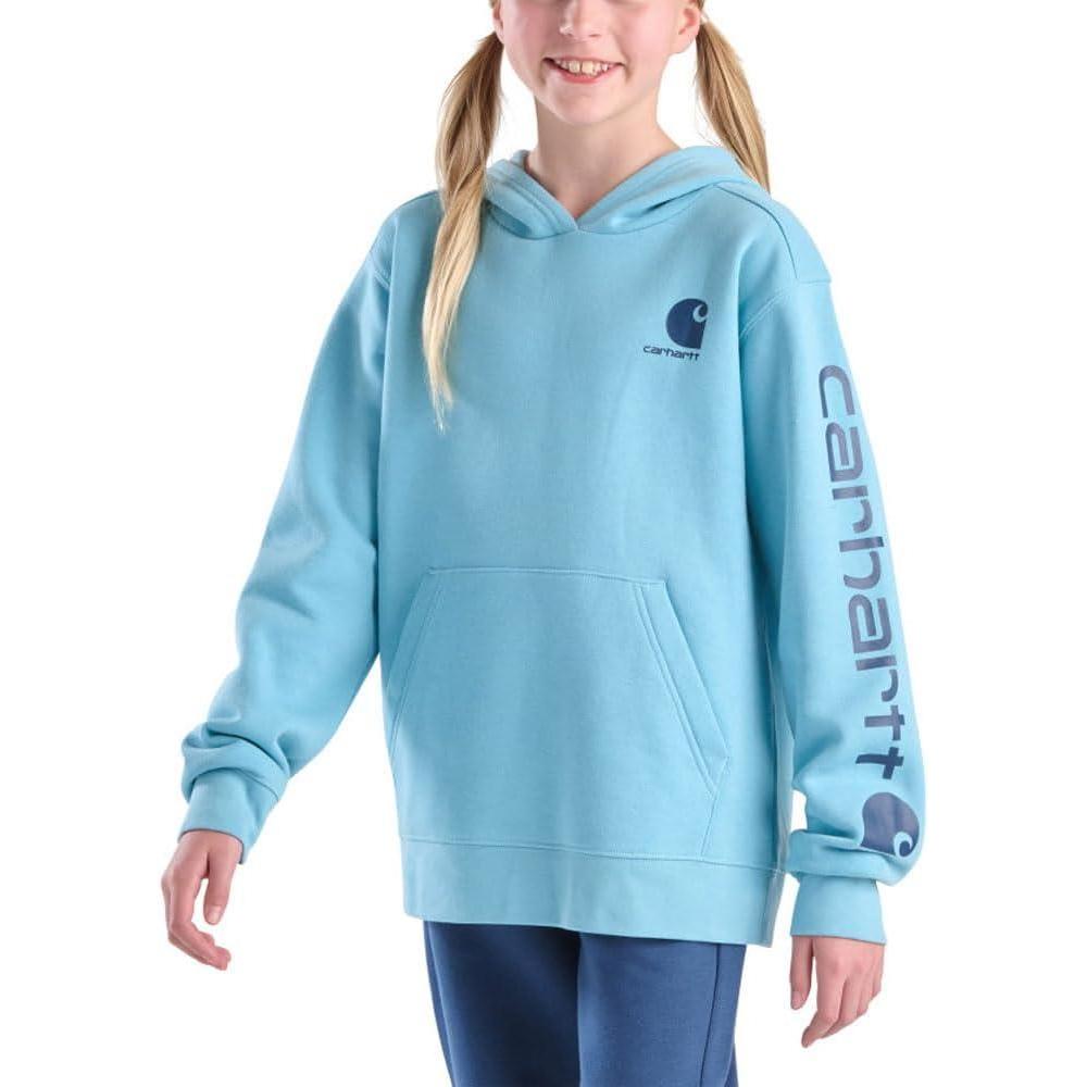 imageCarhartt Girls Hooded Pullover SweatshirtStillwater