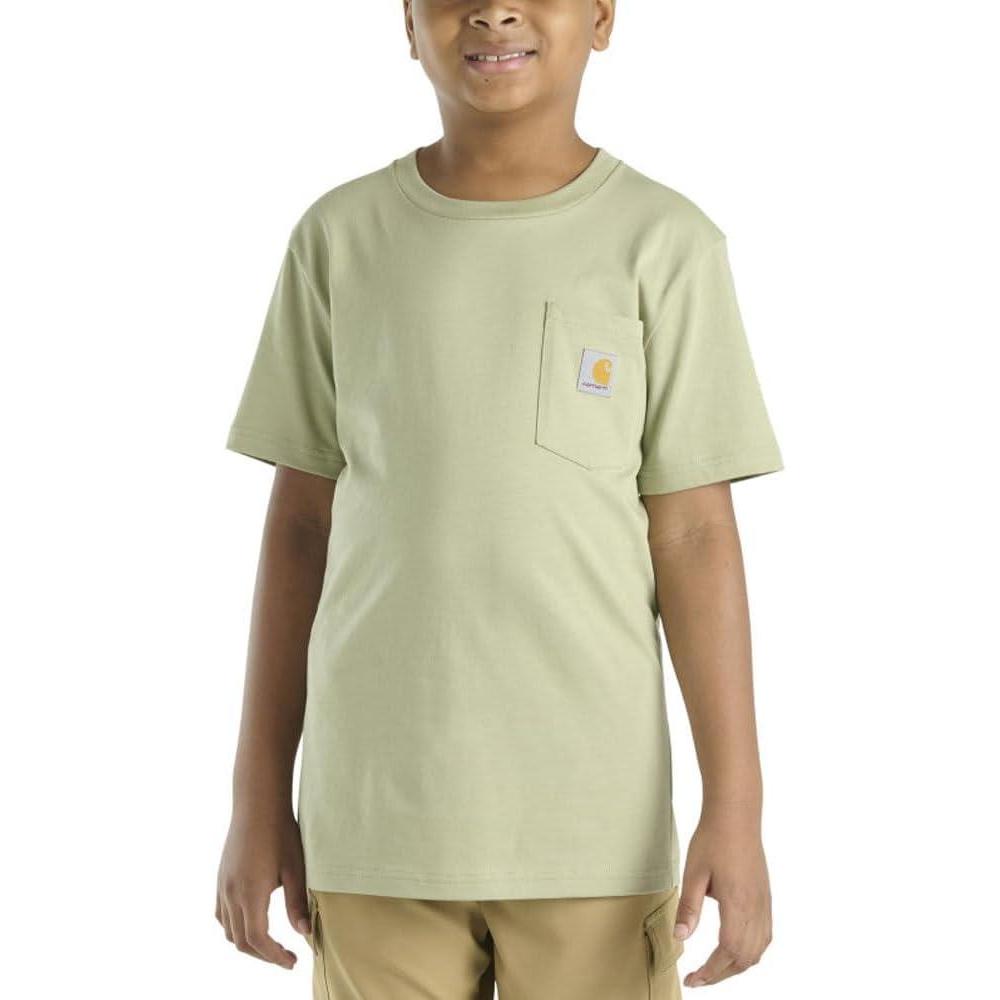 imageCarhartt Kids CA6655 ShortSleeve Pocket TShirt UnisexTea