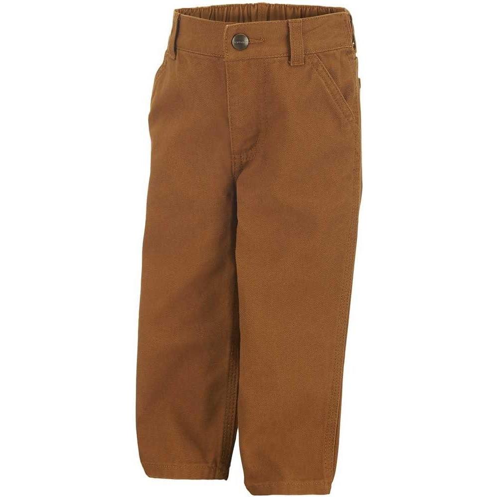 imageCarhartt Kids CK8303 Washed Dungaree Pant  BoysCarhartt Brown