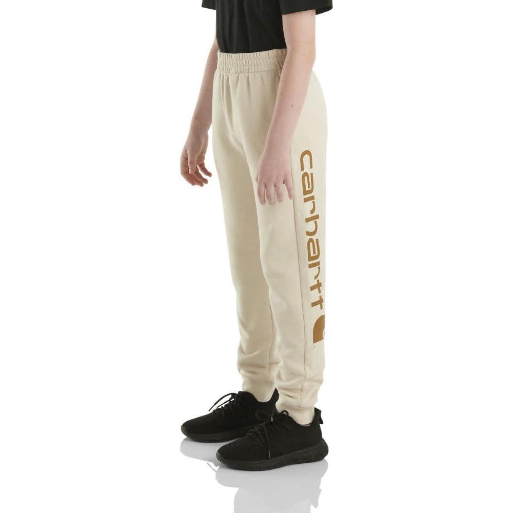 imageCarhartt Kids CK8429 Fleece Logo Sweatpant BoysMalt