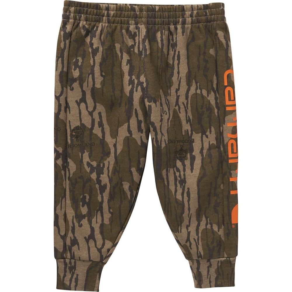 imageCarhartt Kids CK8429 Fleece Logo Sweatpant BoysMossy Oak Bottomland