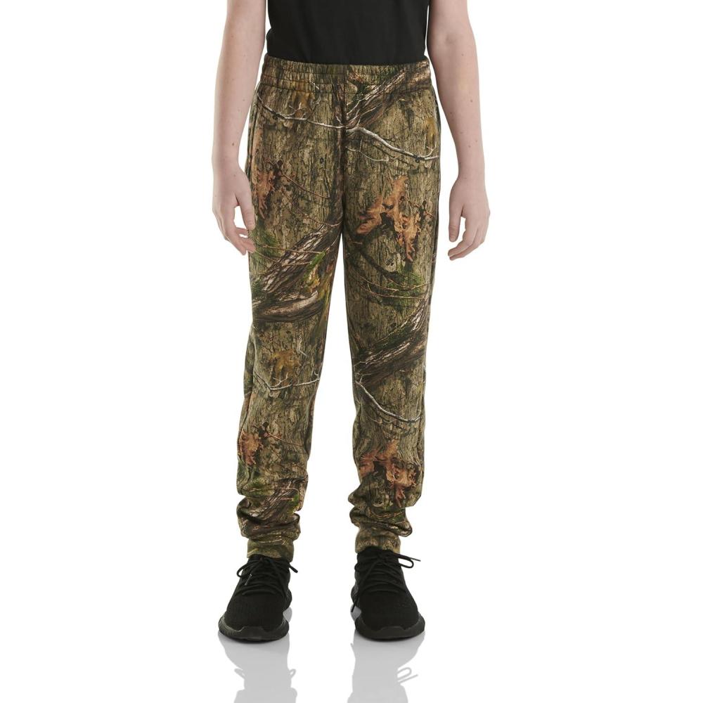 imageCarhartt Kids CK8429 Fleece Logo Sweatpant BoysMossy Oak Country Dna
