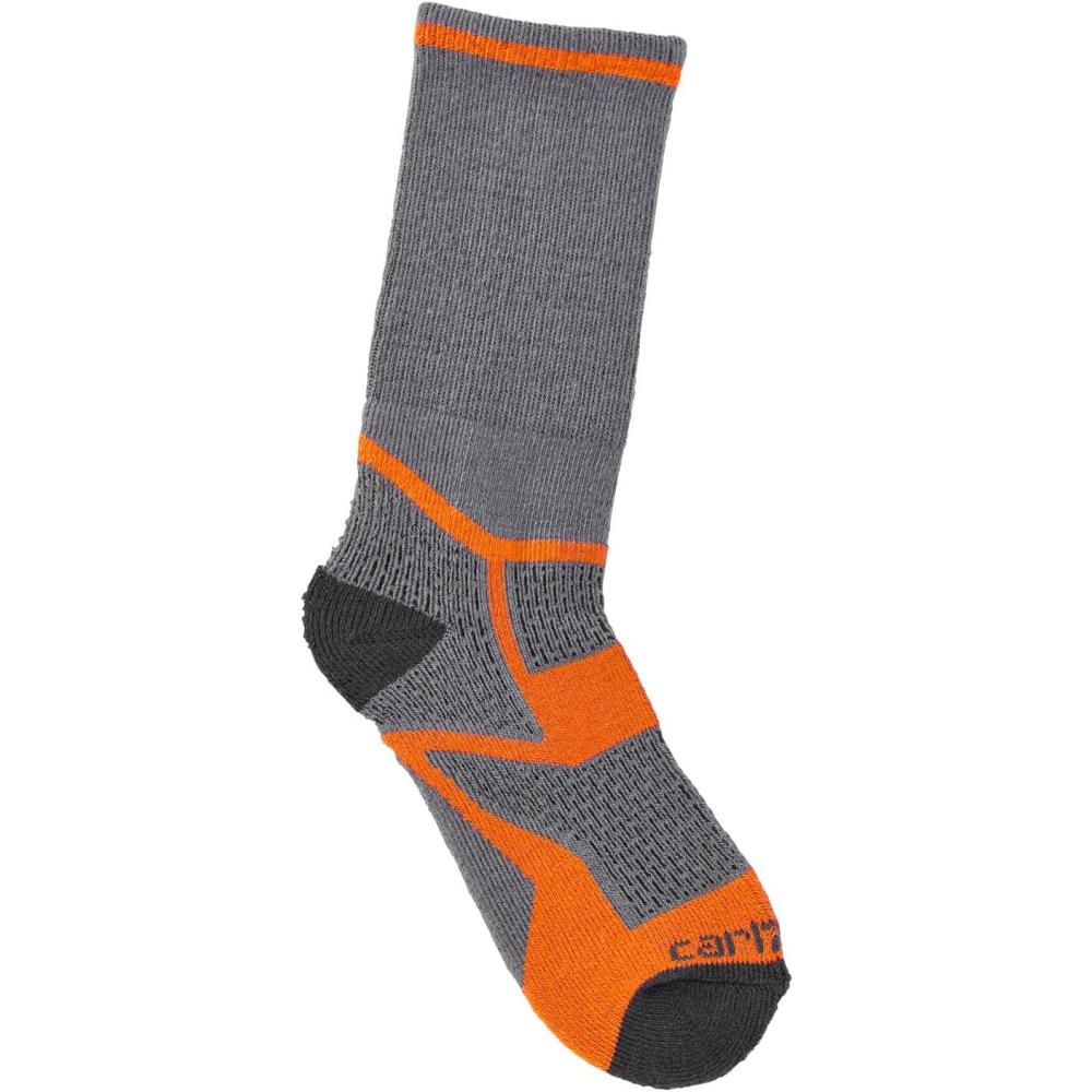 imageCarhartt Kids SC9050J Midweight SyntheticMerino Wool Blend Crew SockOrange