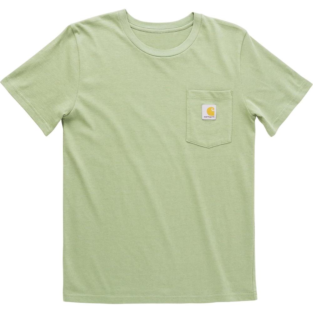 imageCarhartt Kids Short Sleeve Pocket TShirt Tee ShirtLoden Frost