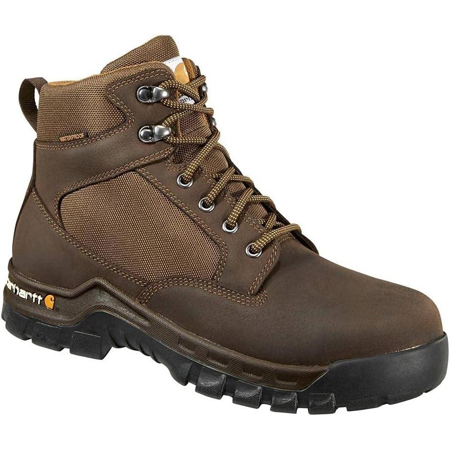 imageCarhartt Mens 6quot Rugged Flex Steel Toe Construction BootBrown