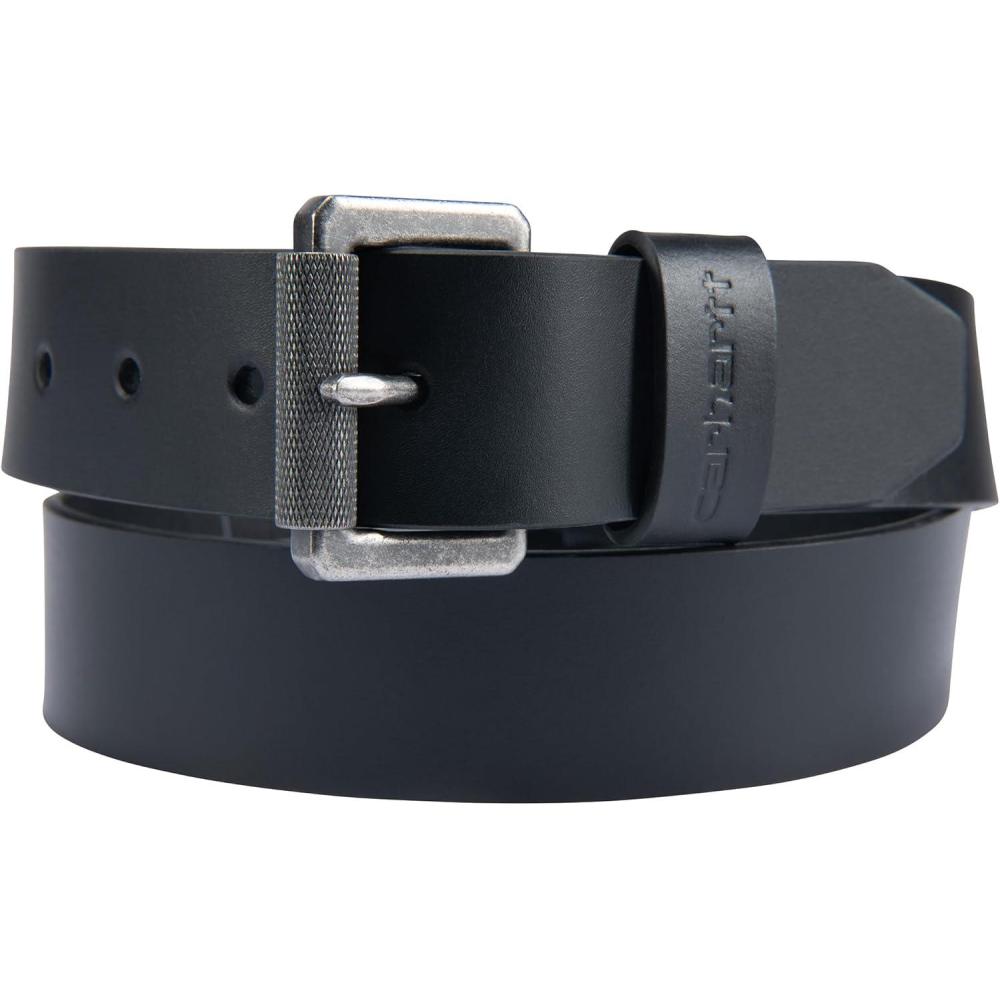 imageCarhartt Mens A0005562 Bridle Leather Roller Buckle BeltBlack
