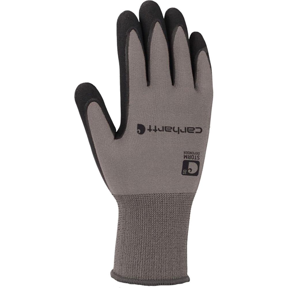 imageCarhartt Mens A690 Thermal Waterproof Breathable Nitrile Grip GloveGrey