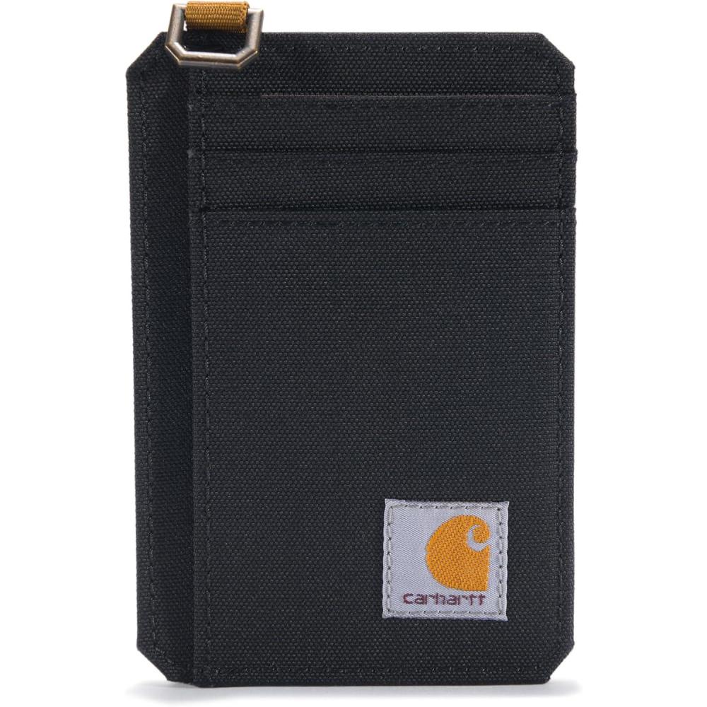 imageCarhartt Mens B0000238 Nylon Duck Front Pocket WalletBlack