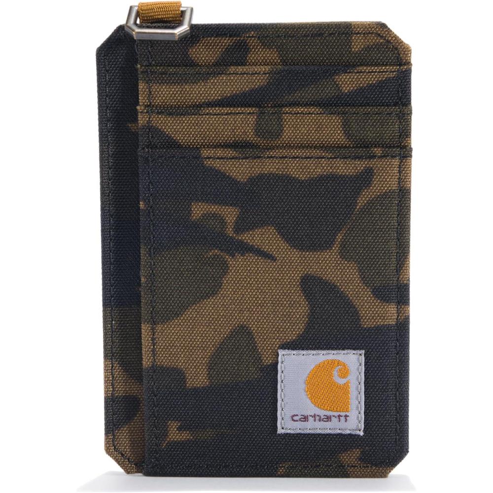 imageCarhartt Mens B0000238 Nylon Duck Front Pocket WalletBlind Duck Camo