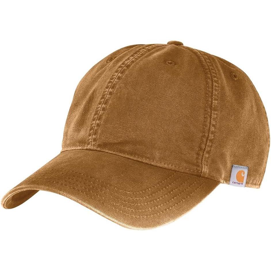 imageCarhartt Mens Cotton Canvas CapCarhartt Brown Canvas