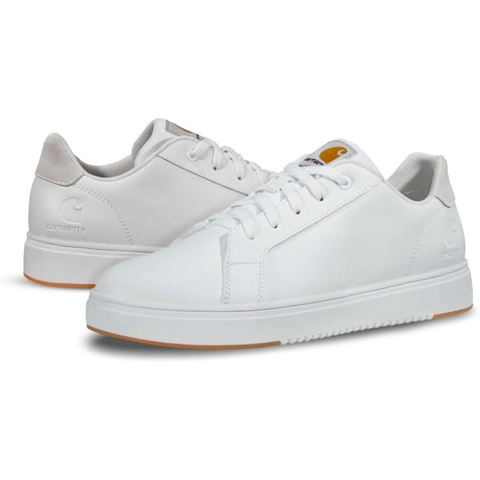 imageCarhartt Mens Detroit Nano Toe Leather Work SneakerWhite