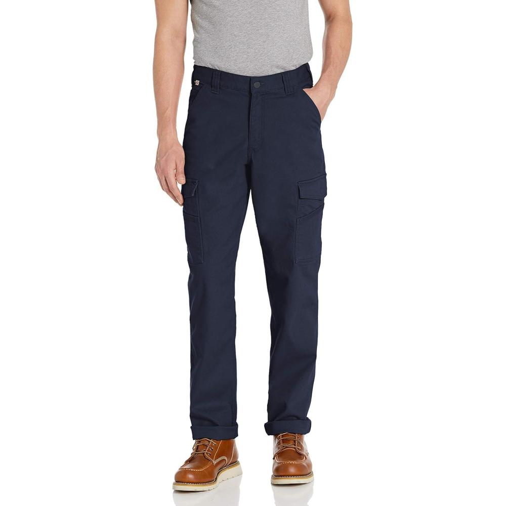 imageCarhartt Mens FR Relaxed Straight Rigby Cargo PantNavy