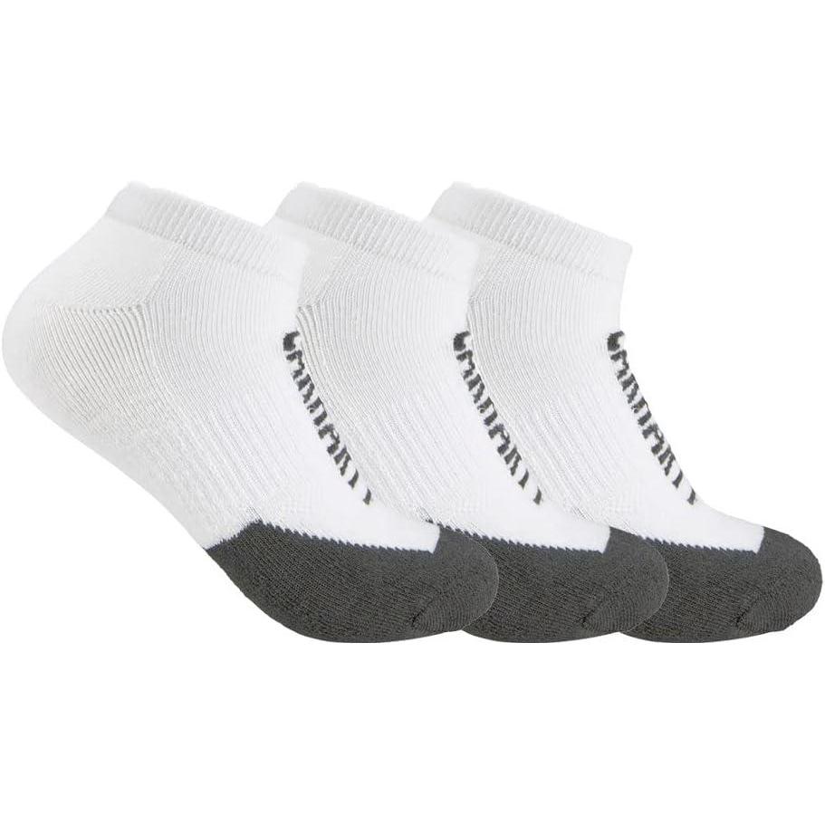 imageCarhartt Mens Force Midweight Logo Low Cut Sock 3 PackWhite