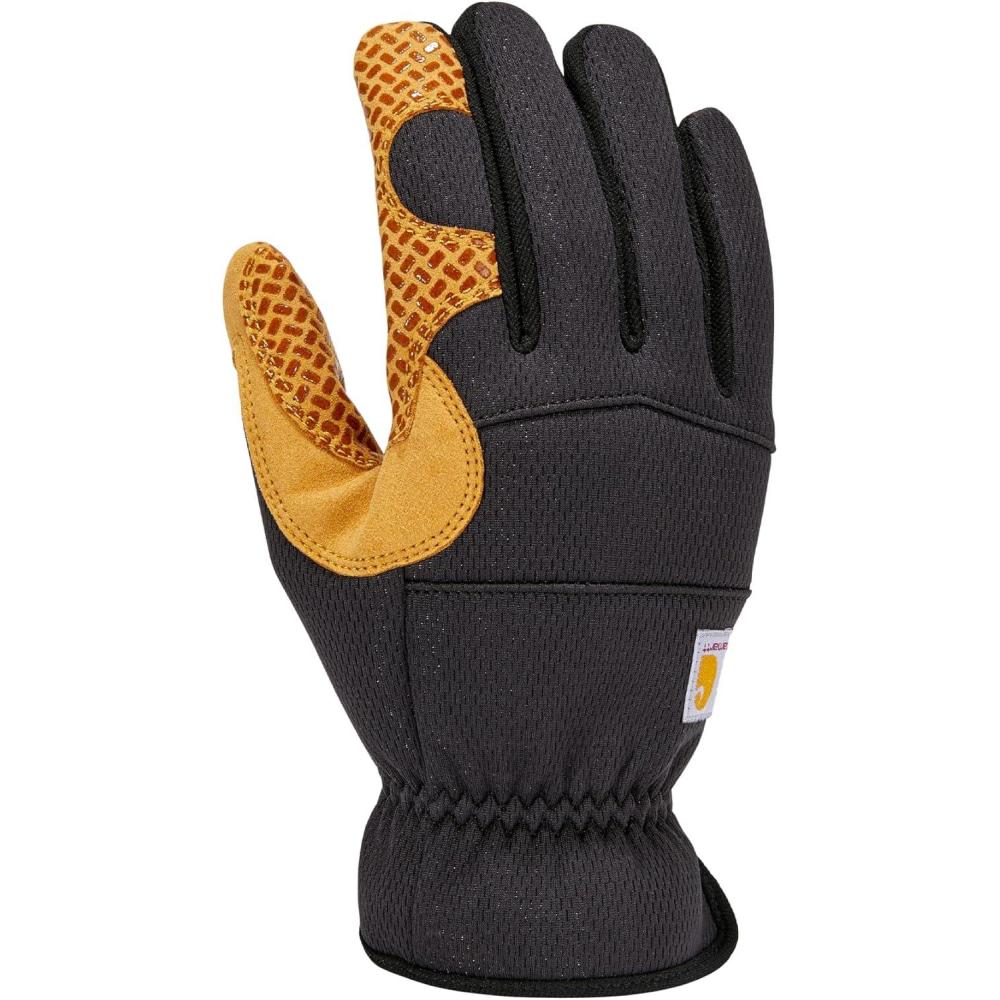 imageCarhartt Mens GD0824M High Dexterity High Grip GloveBlackBarley