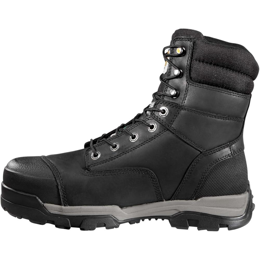 imageCarhartt Mens Ground Force Waterproof Work BootsBlack