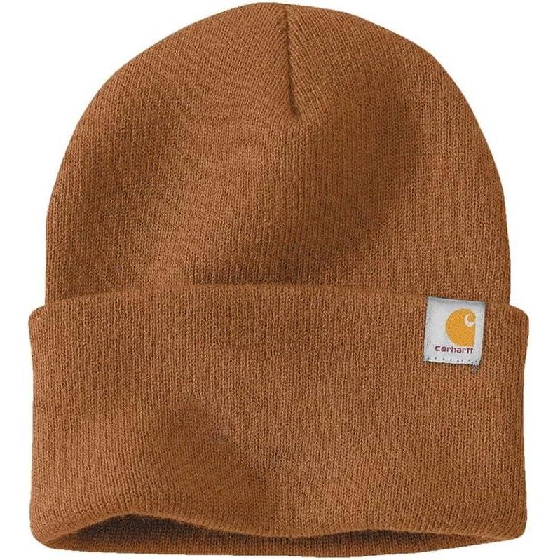 imageCarhartt Mens Knit Cuffed Beanie 104597Carhartt Brown