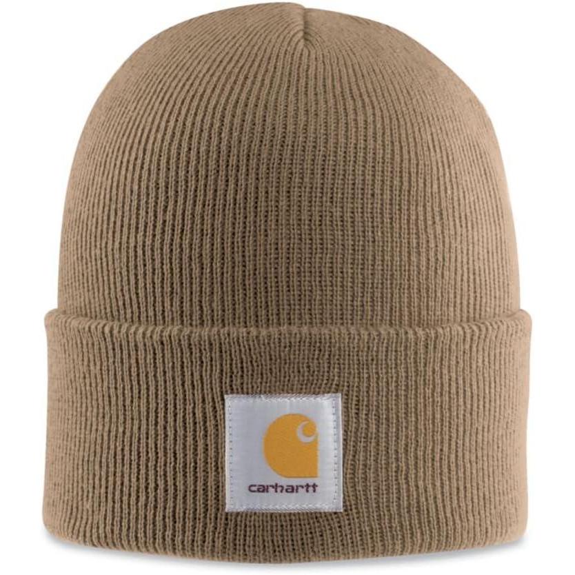 imageCarhartt Mens Knit Cuffed Beanie CloseoutCanyon Brown
