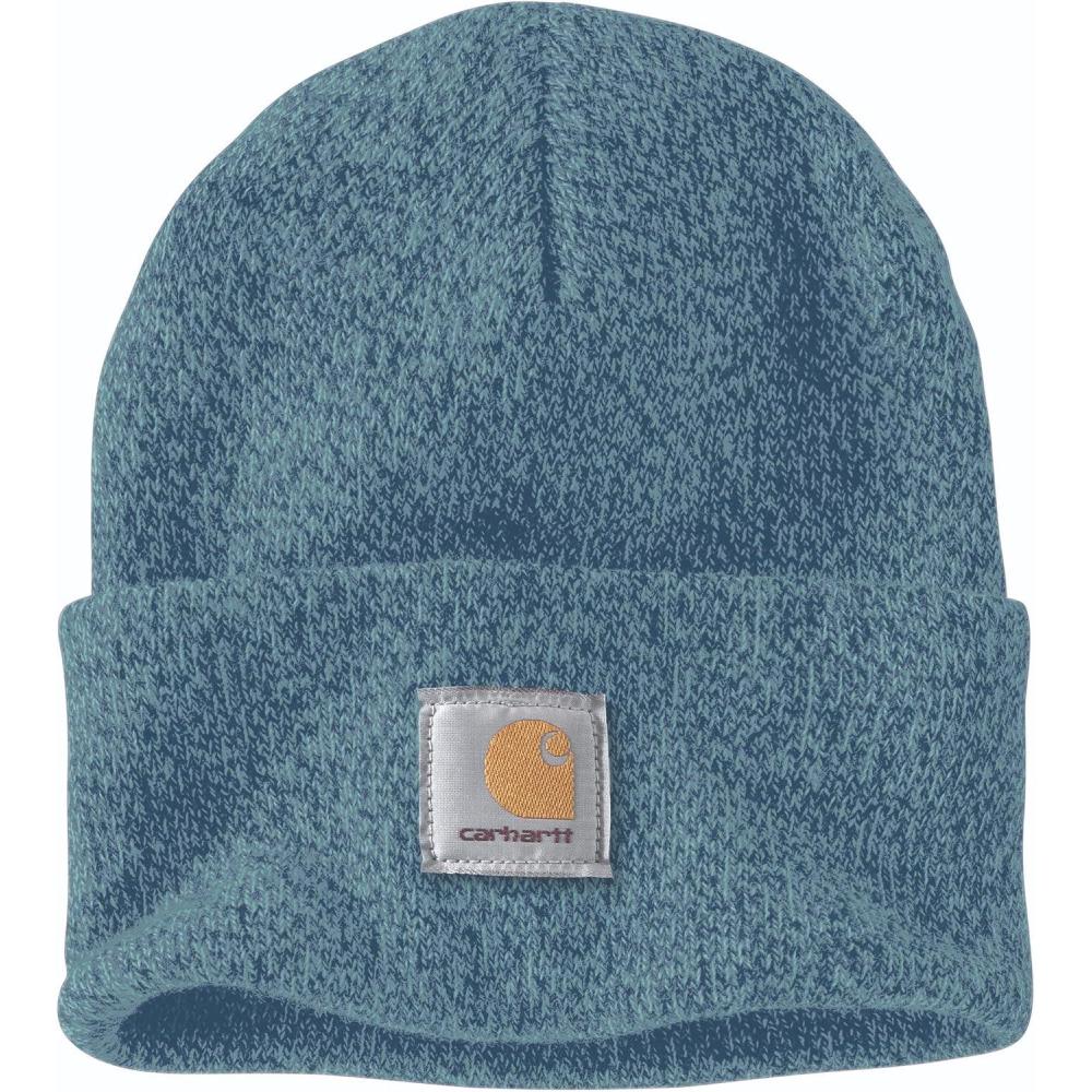 imageCarhartt Mens Knit Cuffed Beanie CloseoutDeep OceanSummer Maral